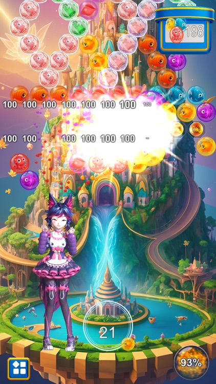 Castle Bubble Shooting