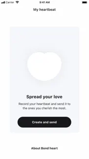 bond heart pulse app iphone screenshot 1