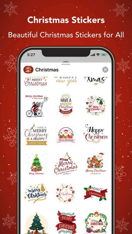JoyStix: Cute Xmas Stickers!