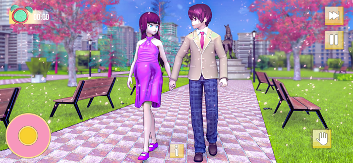 Pregnant Mom and Baby Anime Game