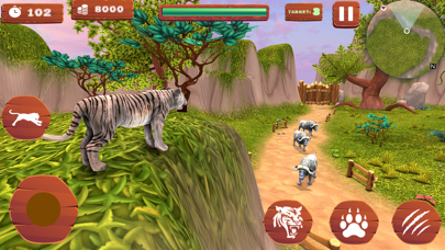 Angry Wild Tiger Simulator 3D Screenshot