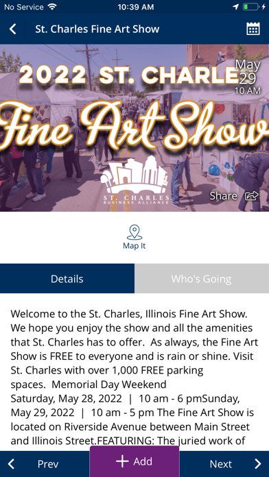 Travel St. Charles Screenshot