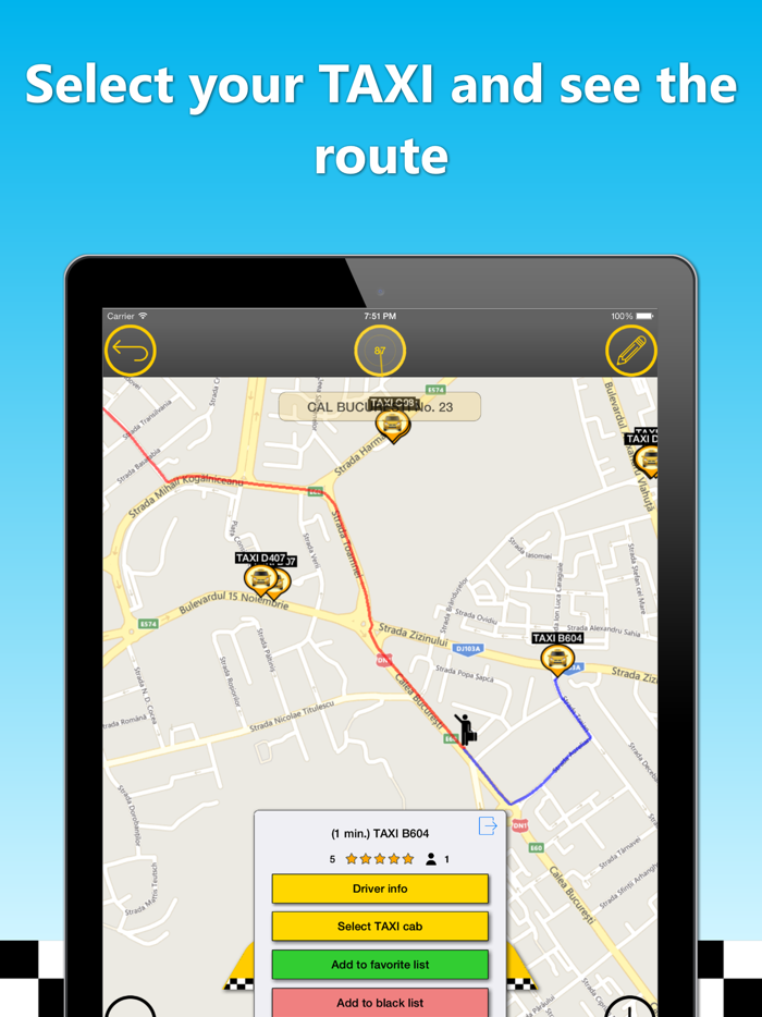 SMART TAXI Arad Client