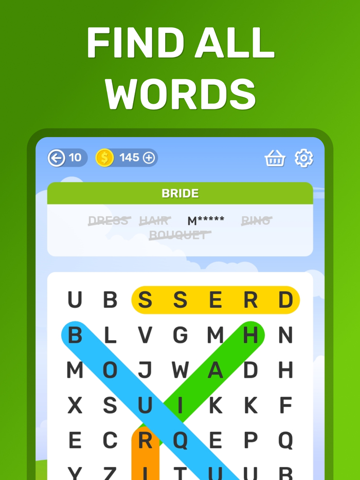 Word Search Crossword Puzzle.