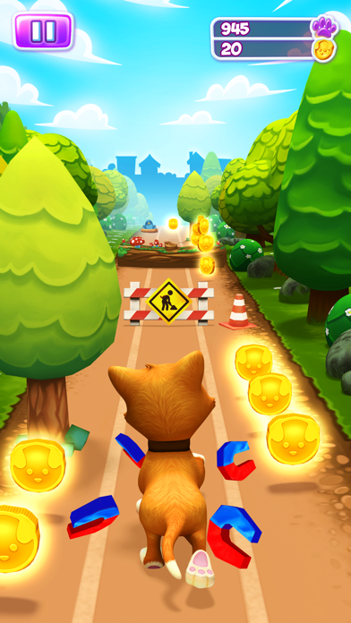 Screenshot #1 pour Pet Run - Puppy Dog Run Game