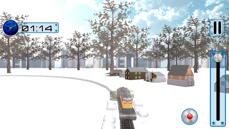 Snow Plowing Train Simulator screenshot-5