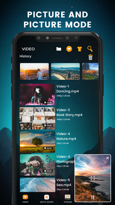 ProPlayer - Video player Screenshot
