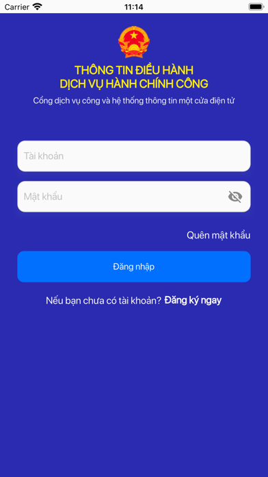 Điều hành công việc Screenshot