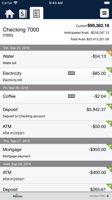 Marion Community Bank Business Screenshot