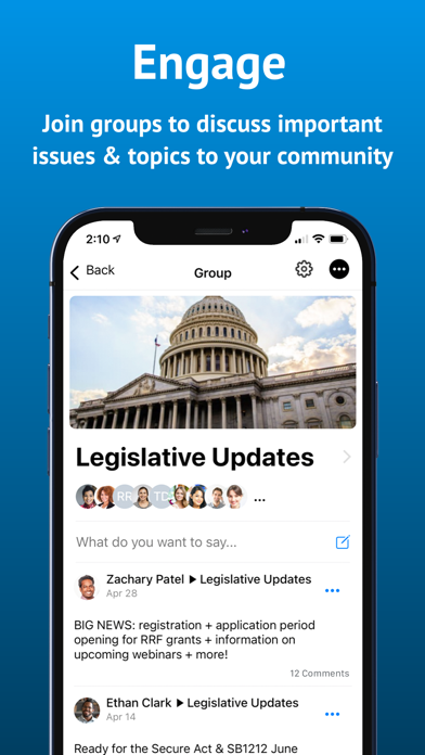 Maryland Municipal League Screenshot