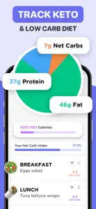 Keto Manager : Carb Diet App screenshot #2 for iPhone