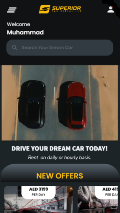 Superior Rental Cars Screenshot