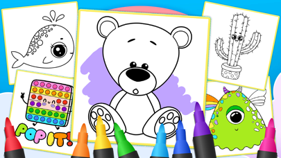 Coloring book Kids Art game Screenshot