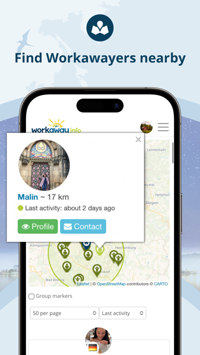 Workaway Host App Screenshot