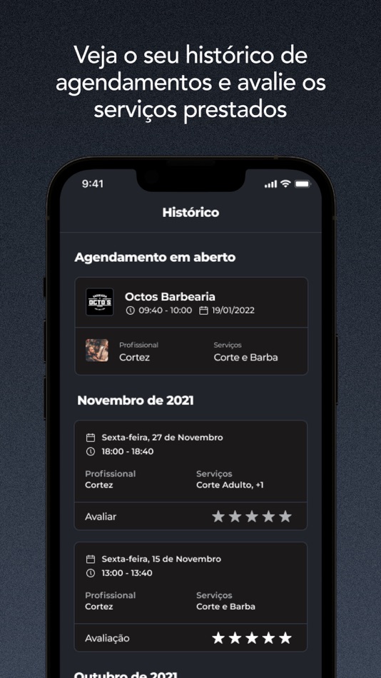 Octos Barbearia - 1.1 - (iOS)