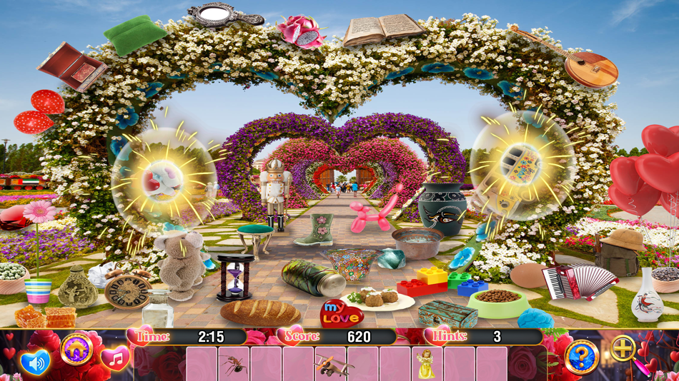 #2. Hidden Objects Valentine's Day (iOS) 来自: Brainfull, LLC