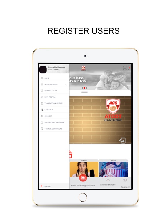 App screenshot