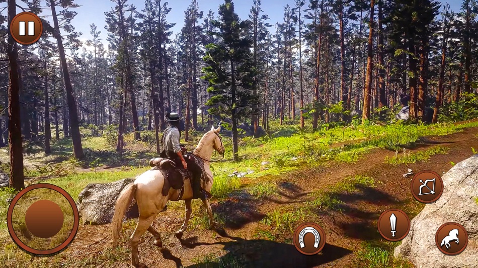 #3. Horse Simulator Cowboy Game (iOS) By: Mustafa Malik