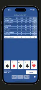 Video Poker Mobile screenshot #3 for iPhone