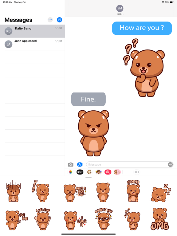Screenshot #6 pour My Bear Care Stickers