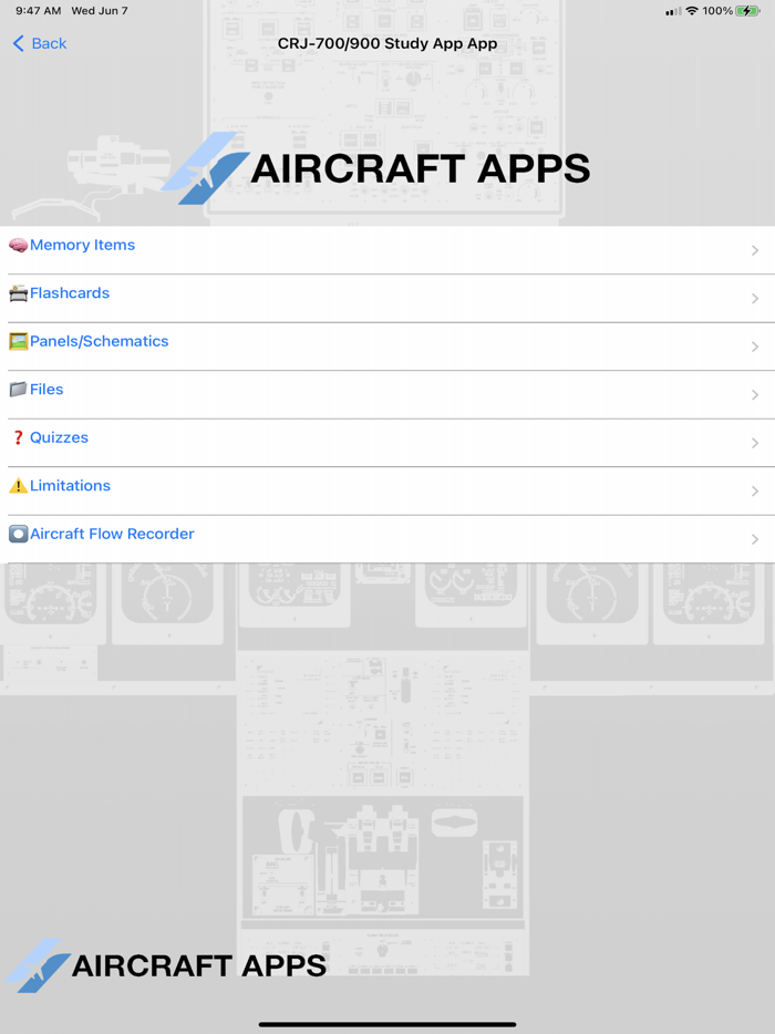 CRJ-700-900 Study App