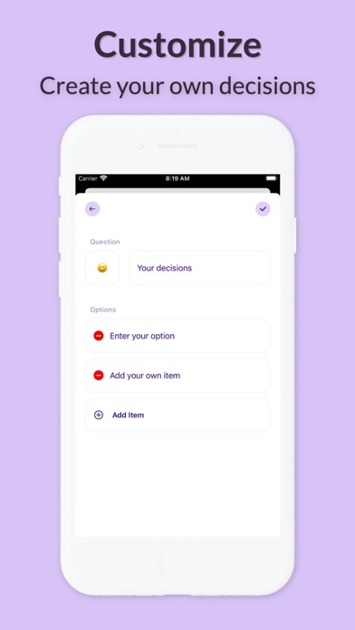Love Decisions - Choice maker Screenshot