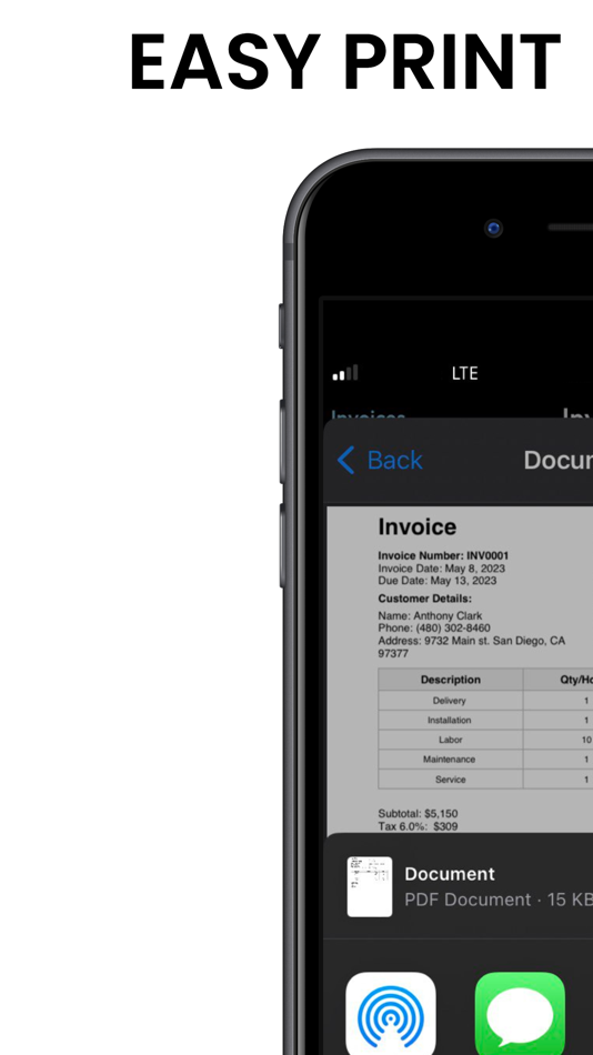 #2. Invoice Maker - PDF Creator (iOS) By: DECODATION