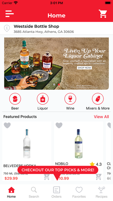 Westside Bottle Shop Screenshot