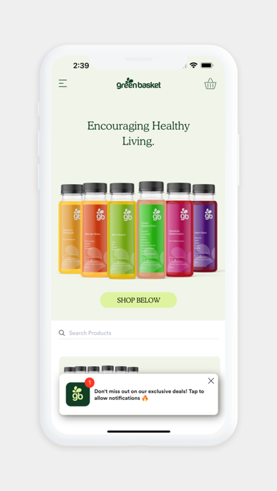 Greenbasket Africa Screenshot