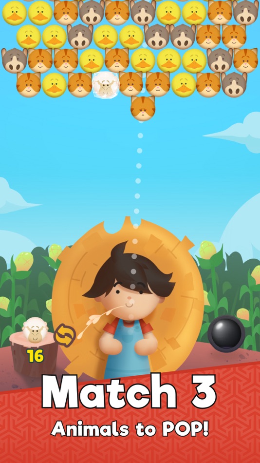 #2. Bubble POP - Farm Puzzle (iOS) 由: Lucille Games