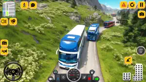 Heavy Bus Driving Hill Station screenshot 1