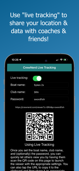 ‎CrewNerd for Rowing & Paddling Screenshot