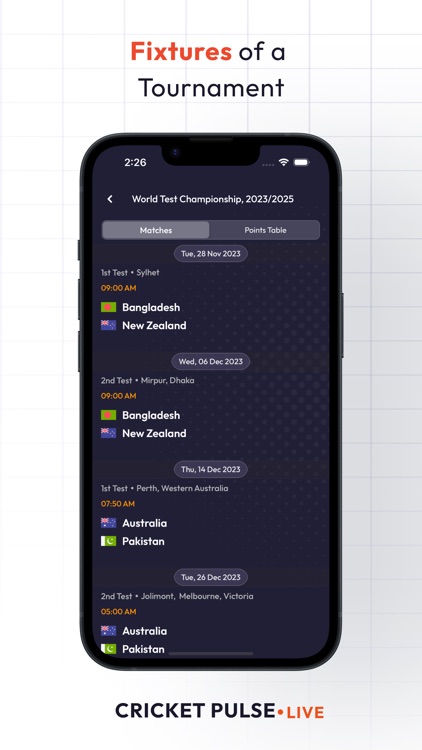 Cricket Pulse - Live Scores screenshot-9