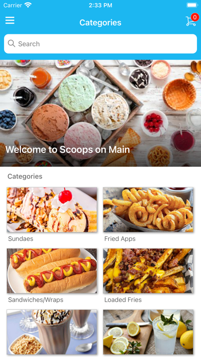 Scoops on Main Screenshot
