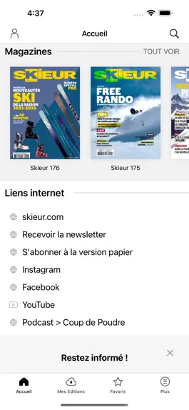 Game screenshot Skieur Mag apk