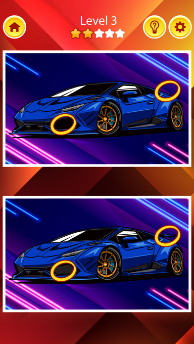 Find the Difference Car Games Screenshot