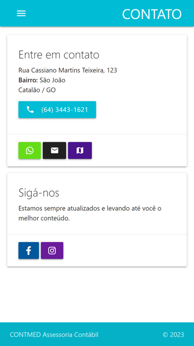 CONTMED Screenshot