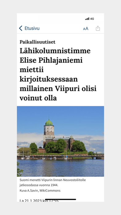 Nivala-lehti Screenshot