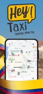 Hey! Taxi: Book in Santa Marta screenshot #1 for iPhone