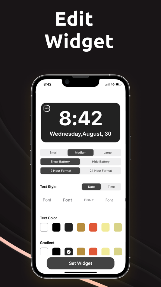 #4. Shortcut Widgets: Custom Theme (iOS) 由: Rakib Joarder