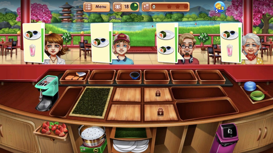#5. Recipe Rush (iOS) 由: QUY NGUYEN KHAC