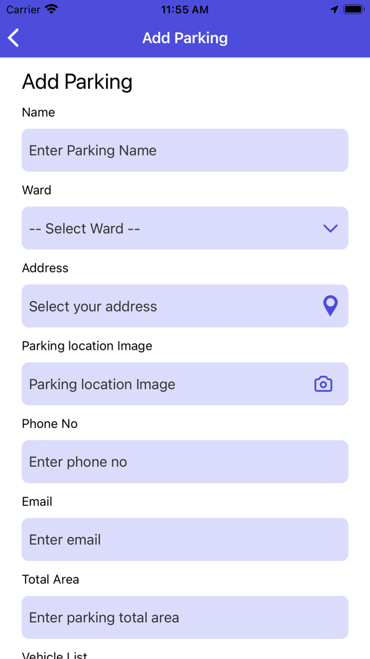 #6. KMC Parking (iOS) Podle: PRABHU MANAGEMENT