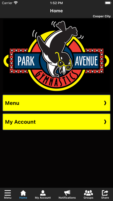 Park Avenue Gymnastics Screenshot