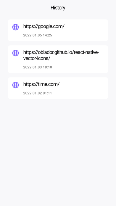 QR Code - Simple QR Scanner Screenshot