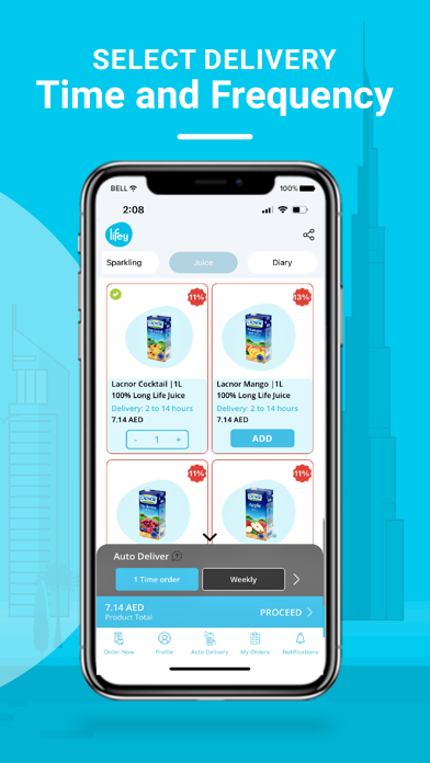 Lifey Water Delivery Deals UAE Screenshot
