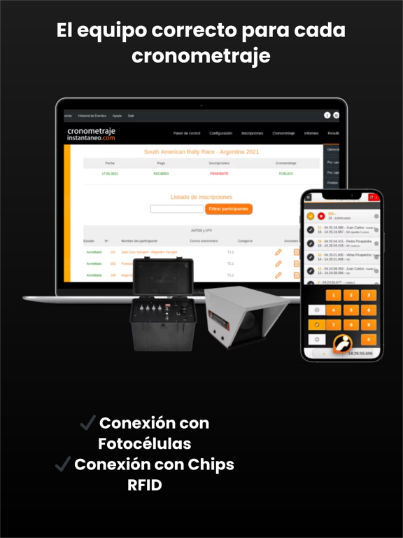 Screenshot #5 pour Cronometraje Instantaneo