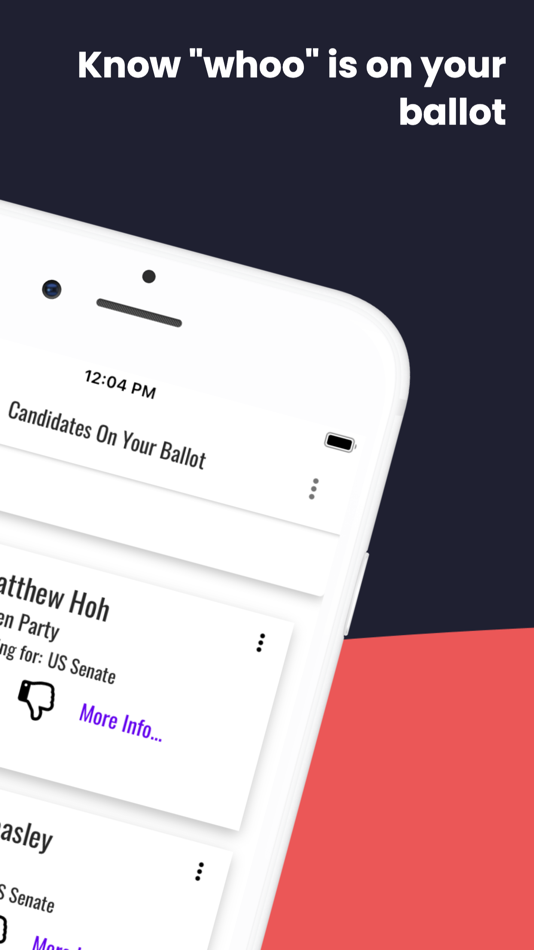 #2. Vote Owl (iOS) By: UARExperiences, Inc.