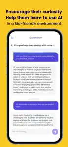 PinwheelGPT: Kid’s AI Chat screenshot #2 for iPhone