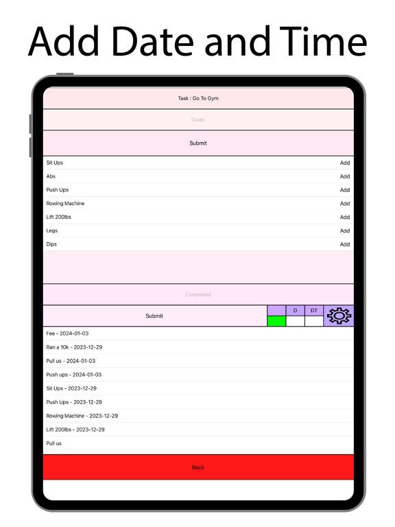 Screenshot #4 pour Resolution Revolution Tracker