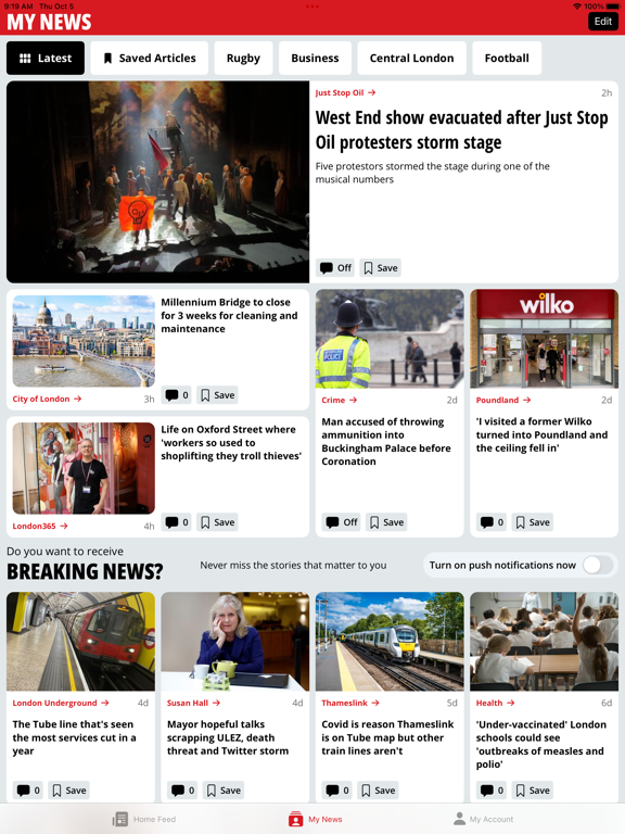 Screenshot #5 pour My London News